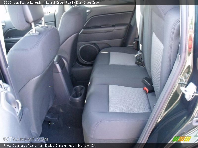 Natural Green Pearl / Dark Slate Gray 2010 Jeep Patriot Latitude