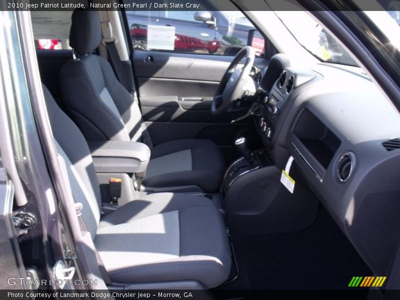 Natural Green Pearl / Dark Slate Gray 2010 Jeep Patriot Latitude