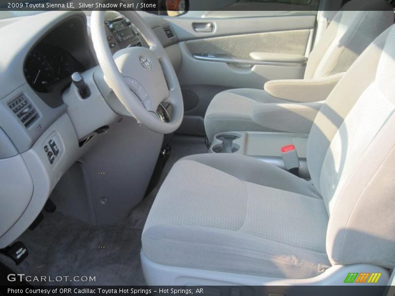 Silver Shadow Pearl / Stone 2009 Toyota Sienna LE