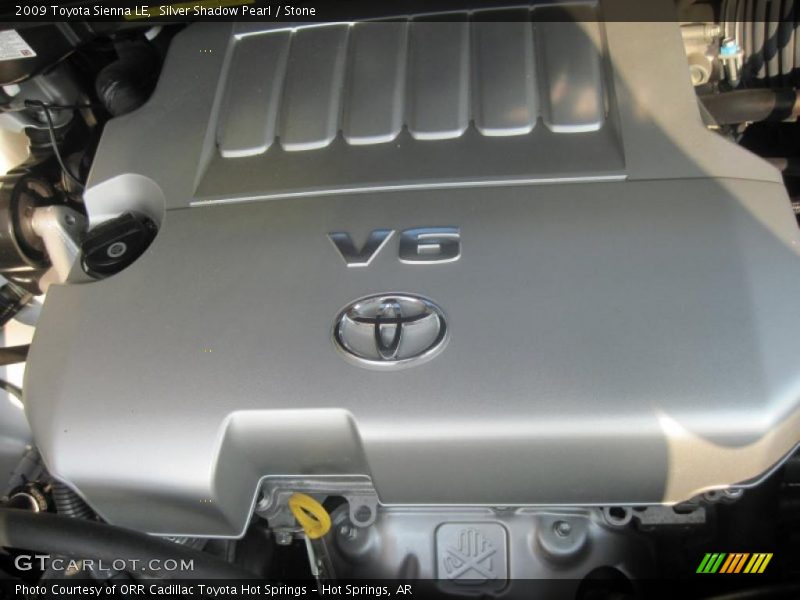 Silver Shadow Pearl / Stone 2009 Toyota Sienna LE