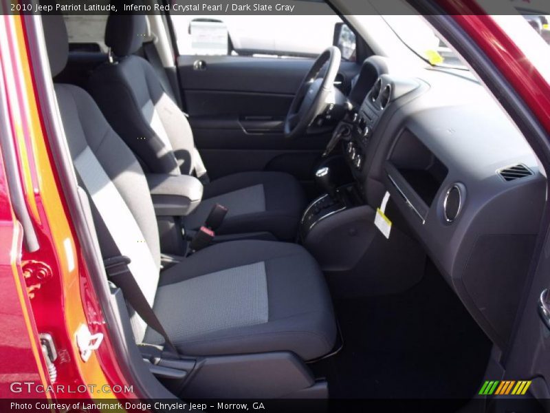 Inferno Red Crystal Pearl / Dark Slate Gray 2010 Jeep Patriot Latitude