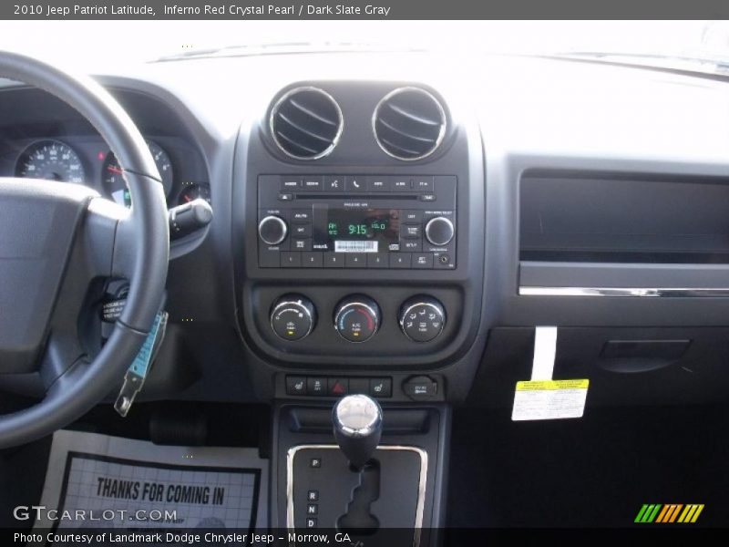 Inferno Red Crystal Pearl / Dark Slate Gray 2010 Jeep Patriot Latitude