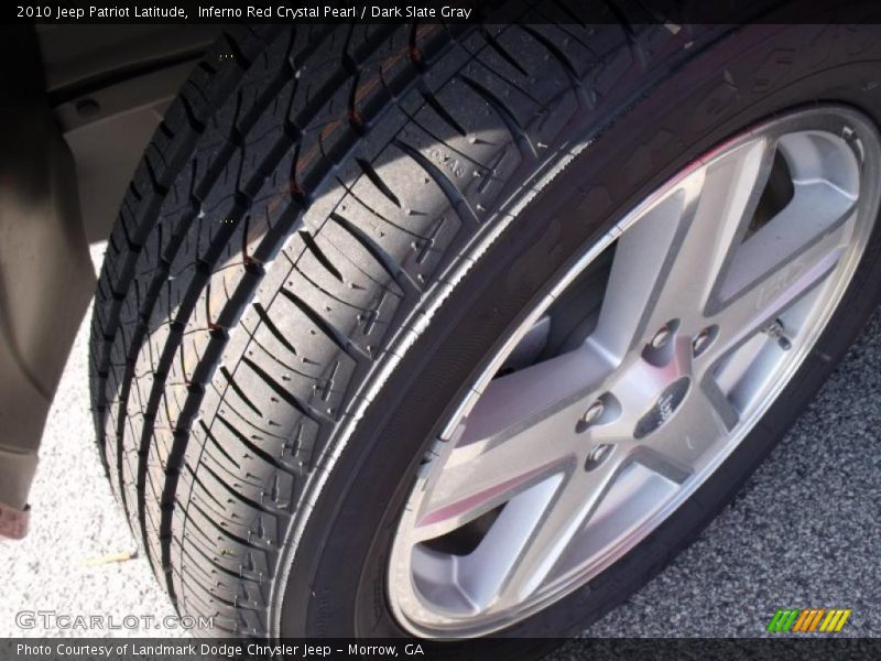 Inferno Red Crystal Pearl / Dark Slate Gray 2010 Jeep Patriot Latitude