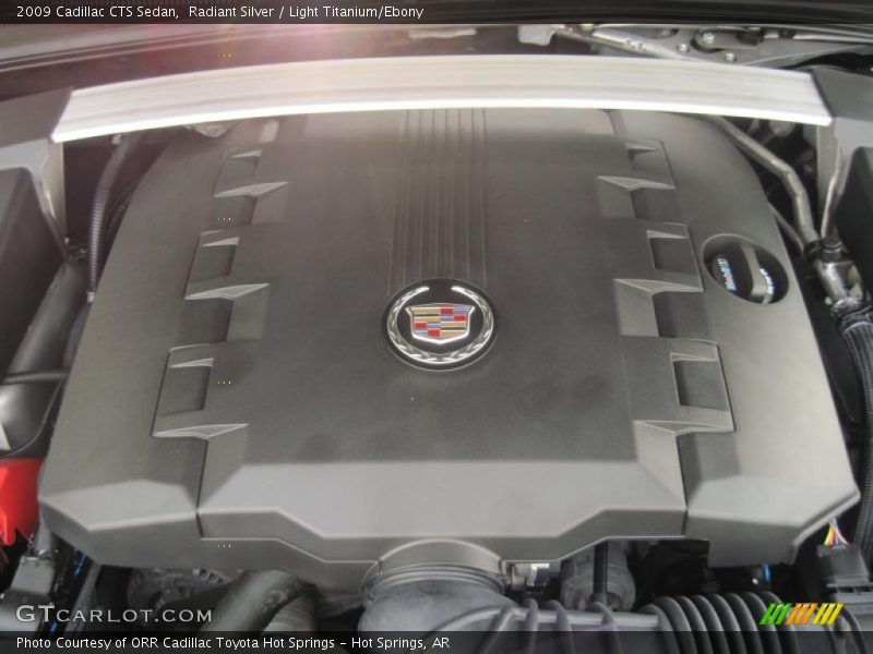 Radiant Silver / Light Titanium/Ebony 2009 Cadillac CTS Sedan