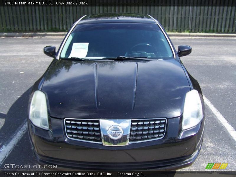 Onyx Black / Black 2005 Nissan Maxima 3.5 SL