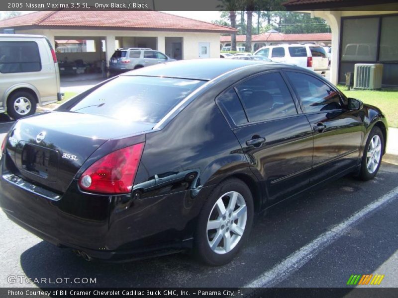 Onyx Black / Black 2005 Nissan Maxima 3.5 SL