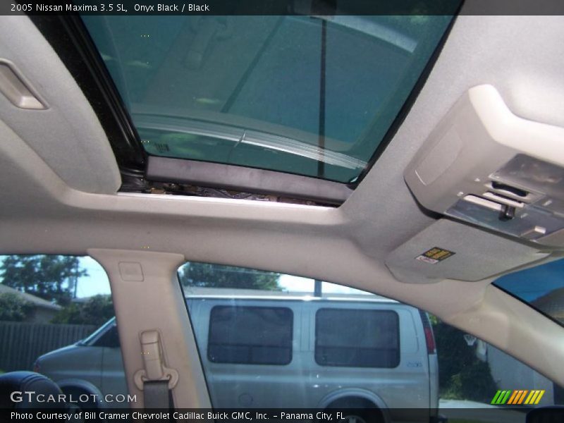 Onyx Black / Black 2005 Nissan Maxima 3.5 SL