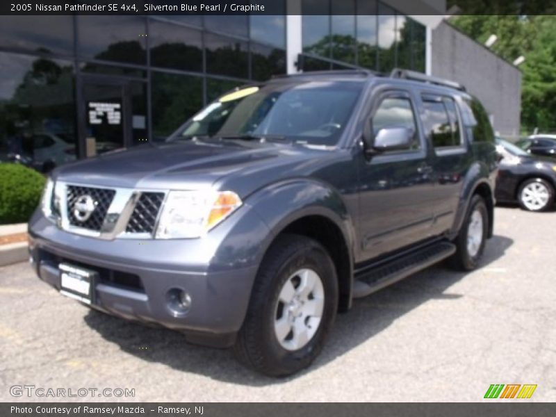 Silverton Blue Pearl / Graphite 2005 Nissan Pathfinder SE 4x4