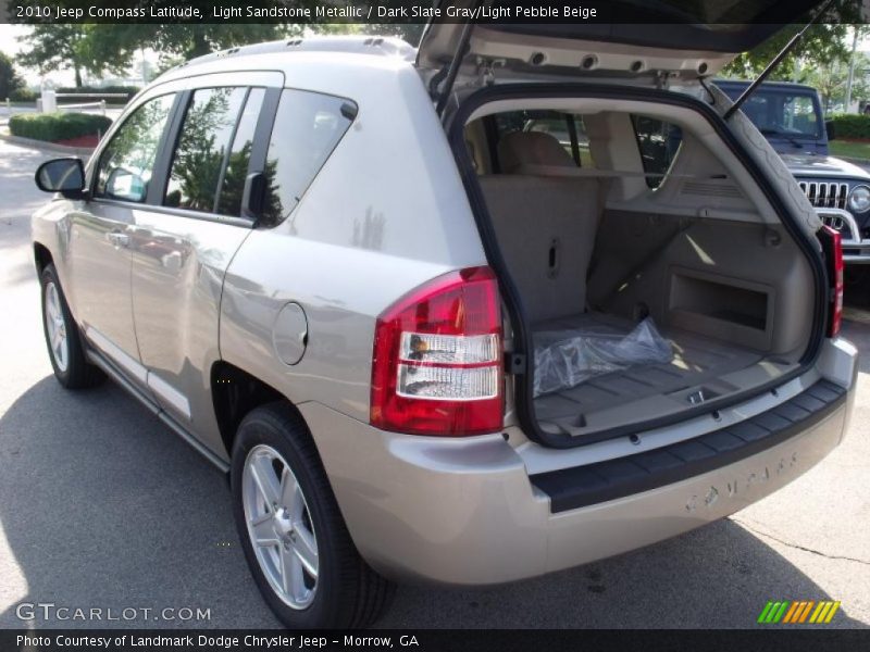Light Sandstone Metallic / Dark Slate Gray/Light Pebble Beige 2010 Jeep Compass Latitude