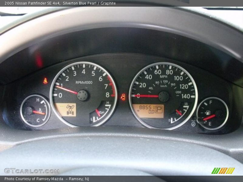 Silverton Blue Pearl / Graphite 2005 Nissan Pathfinder SE 4x4