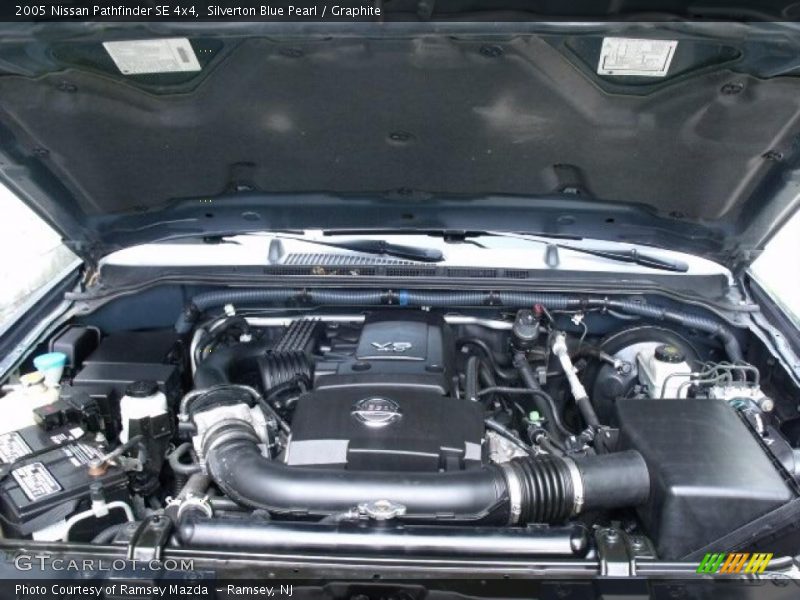 Silverton Blue Pearl / Graphite 2005 Nissan Pathfinder SE 4x4