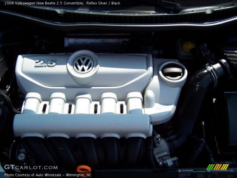 Reflex Silver / Black 2006 Volkswagen New Beetle 2.5 Convertible