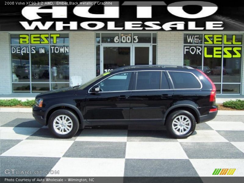 Ember Black Metallic / Graphite 2008 Volvo XC90 3.2 AWD