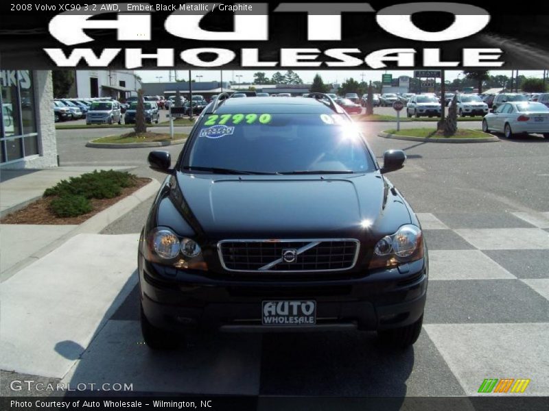 Ember Black Metallic / Graphite 2008 Volvo XC90 3.2 AWD
