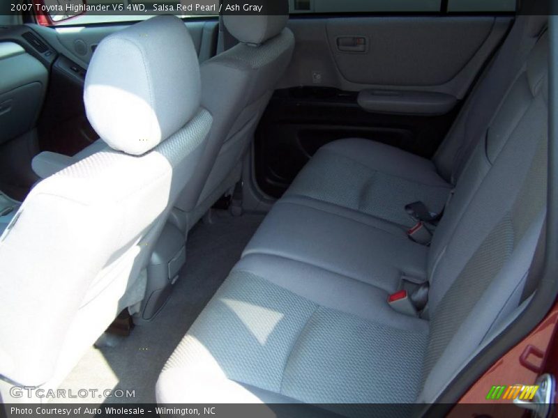 Salsa Red Pearl / Ash Gray 2007 Toyota Highlander V6 4WD