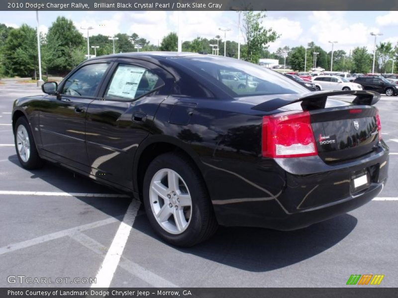 Brilliant Black Crystal Pearl / Dark Slate Gray 2010 Dodge Charger Rallye