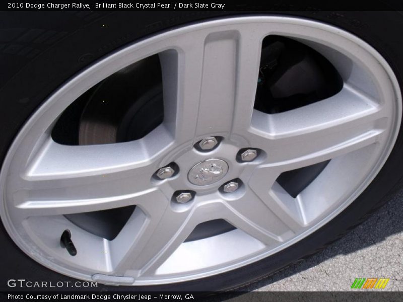 Brilliant Black Crystal Pearl / Dark Slate Gray 2010 Dodge Charger Rallye