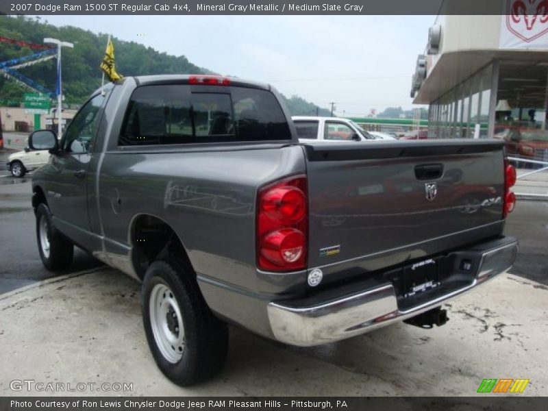 Mineral Gray Metallic / Medium Slate Gray 2007 Dodge Ram 1500 ST Regular Cab 4x4
