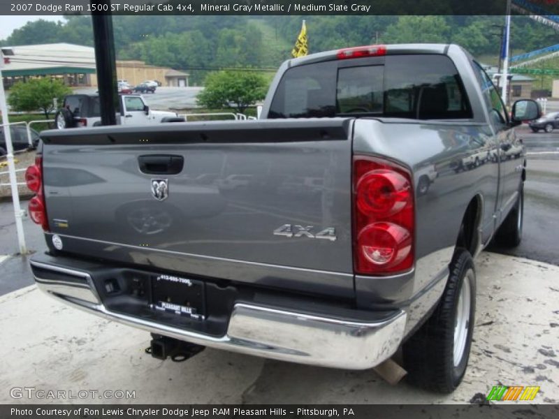 Mineral Gray Metallic / Medium Slate Gray 2007 Dodge Ram 1500 ST Regular Cab 4x4
