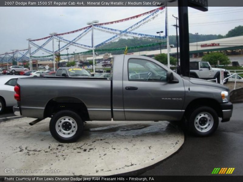 Mineral Gray Metallic / Medium Slate Gray 2007 Dodge Ram 1500 ST Regular Cab 4x4