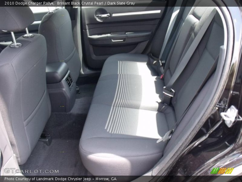 Brilliant Black Crystal Pearl / Dark Slate Gray 2010 Dodge Charger Rallye