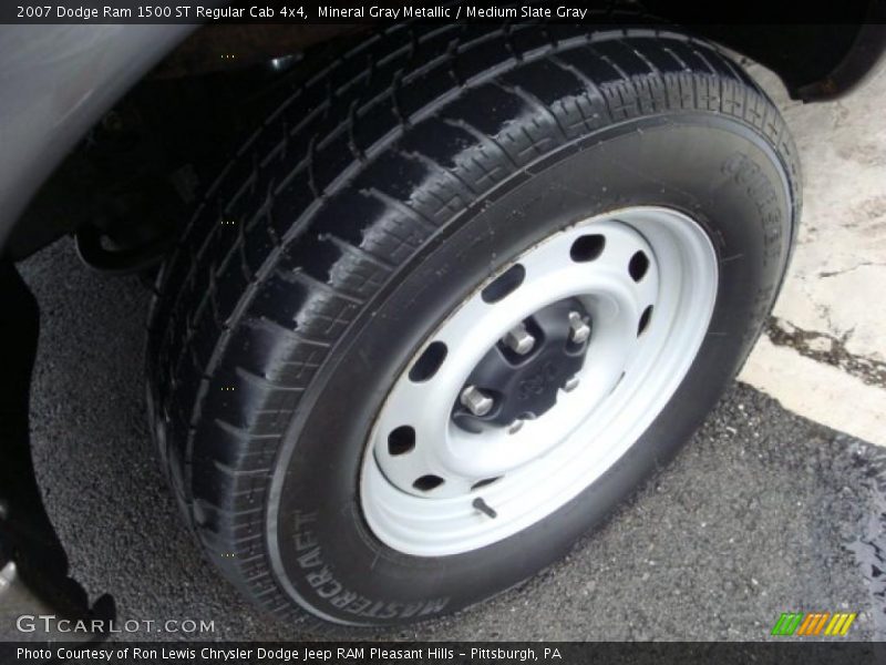 Mineral Gray Metallic / Medium Slate Gray 2007 Dodge Ram 1500 ST Regular Cab 4x4