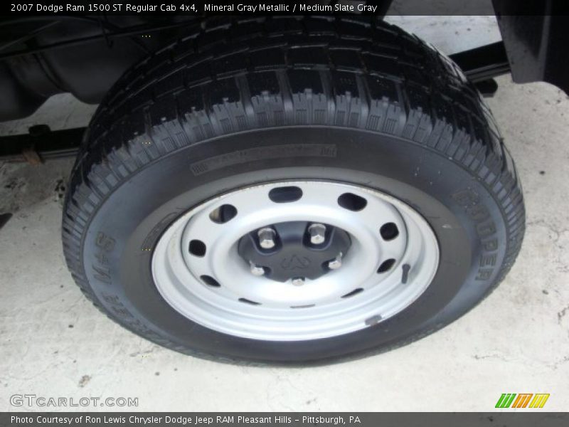 Mineral Gray Metallic / Medium Slate Gray 2007 Dodge Ram 1500 ST Regular Cab 4x4