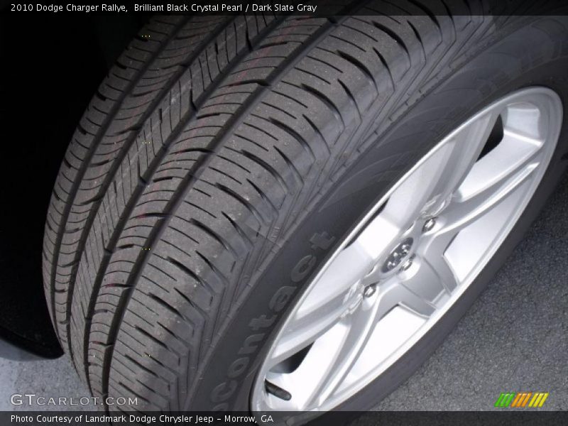 Brilliant Black Crystal Pearl / Dark Slate Gray 2010 Dodge Charger Rallye