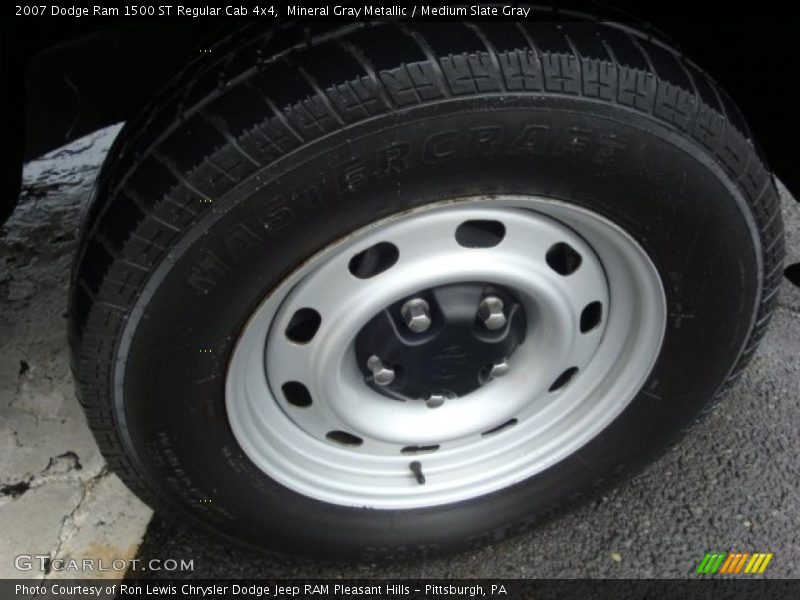Mineral Gray Metallic / Medium Slate Gray 2007 Dodge Ram 1500 ST Regular Cab 4x4
