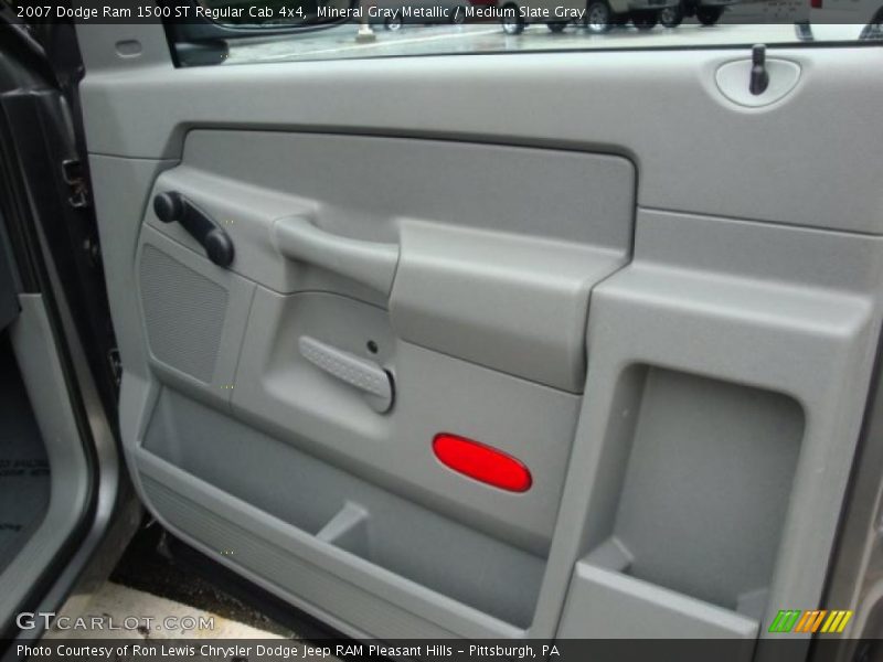 Mineral Gray Metallic / Medium Slate Gray 2007 Dodge Ram 1500 ST Regular Cab 4x4