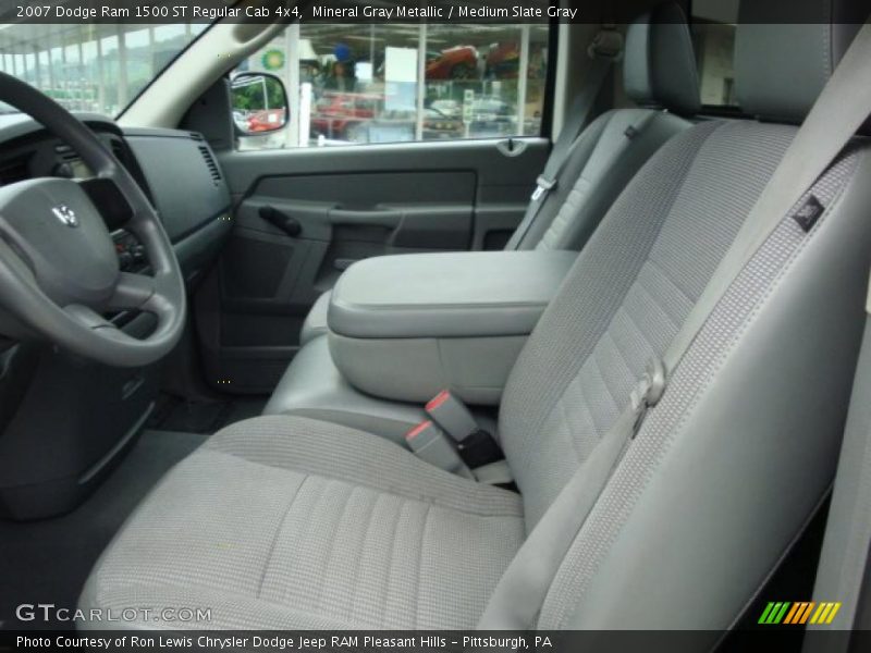 Mineral Gray Metallic / Medium Slate Gray 2007 Dodge Ram 1500 ST Regular Cab 4x4