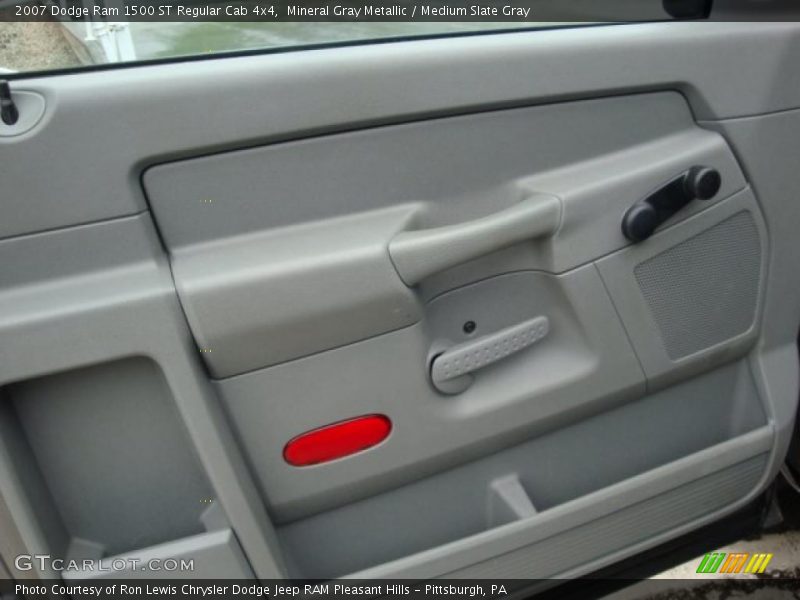 Mineral Gray Metallic / Medium Slate Gray 2007 Dodge Ram 1500 ST Regular Cab 4x4