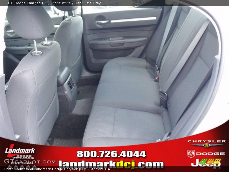 Stone White / Dark Slate Gray 2010 Dodge Charger 3.5L