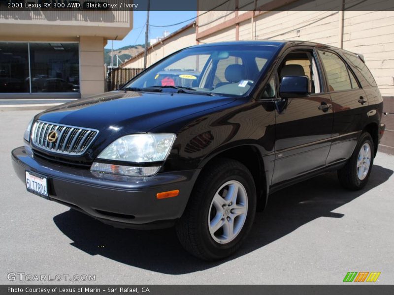 Black Onyx / Ivory 2001 Lexus RX 300 AWD