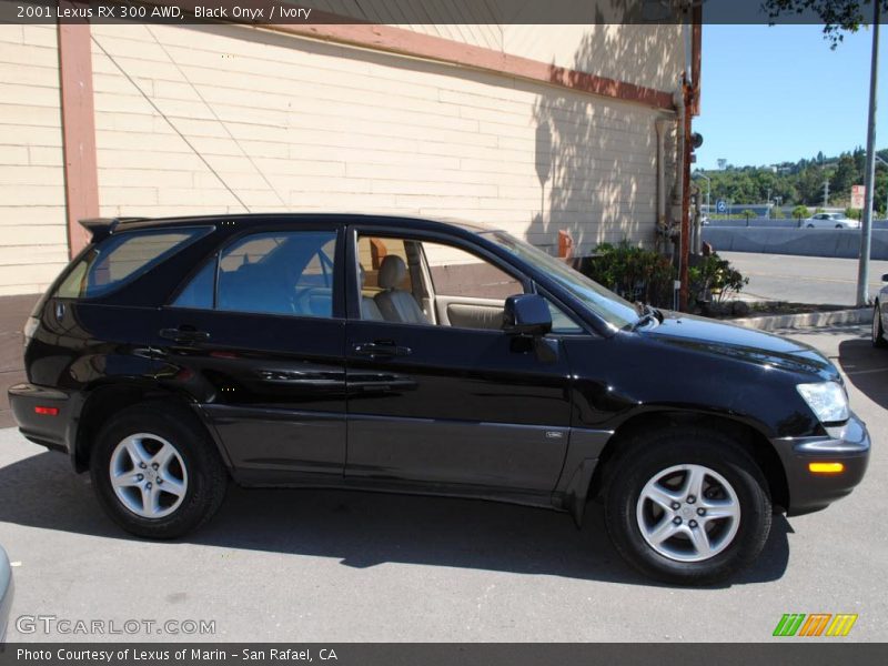 Black Onyx / Ivory 2001 Lexus RX 300 AWD