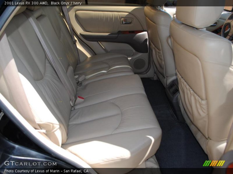 Black Onyx / Ivory 2001 Lexus RX 300 AWD
