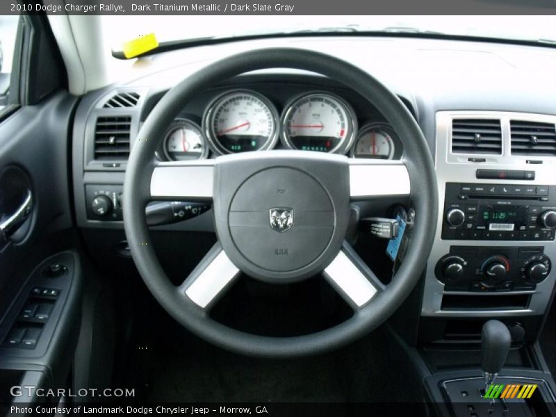 Dark Titanium Metallic / Dark Slate Gray 2010 Dodge Charger Rallye