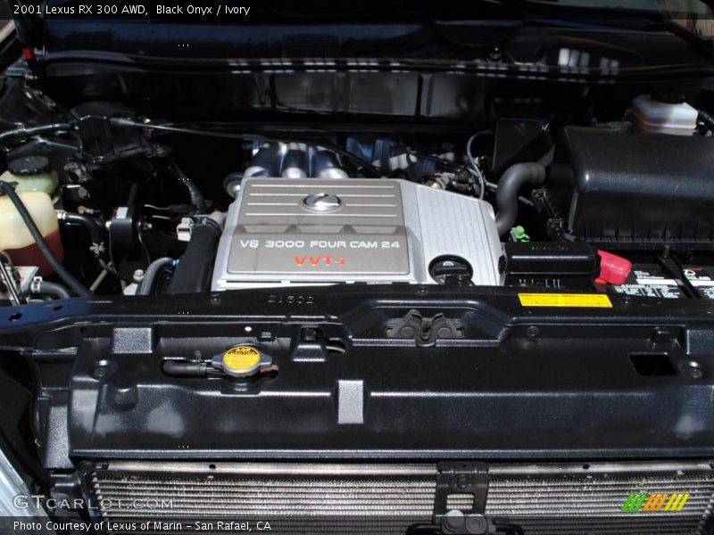 Black Onyx / Ivory 2001 Lexus RX 300 AWD