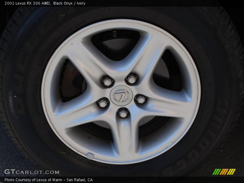 Black Onyx / Ivory 2001 Lexus RX 300 AWD