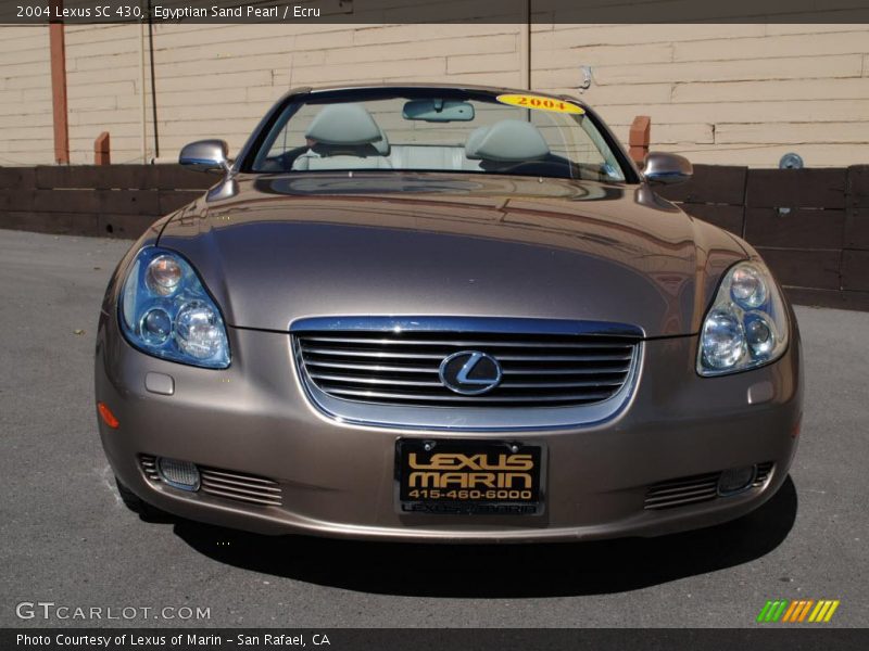 Egyptian Sand Pearl / Ecru 2004 Lexus SC 430