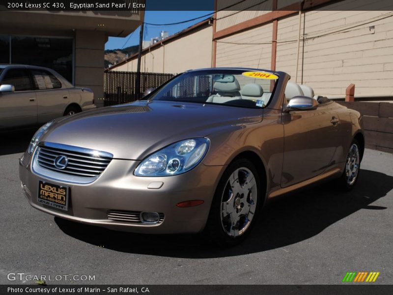 Egyptian Sand Pearl / Ecru 2004 Lexus SC 430