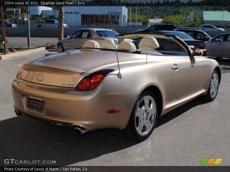 Egyptian Sand Pearl / Ecru 2004 Lexus SC 430