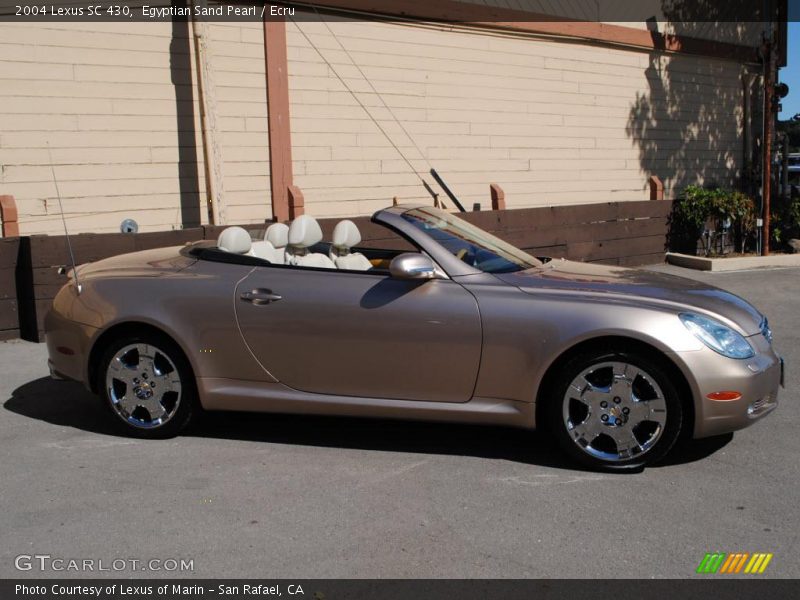 Egyptian Sand Pearl / Ecru 2004 Lexus SC 430