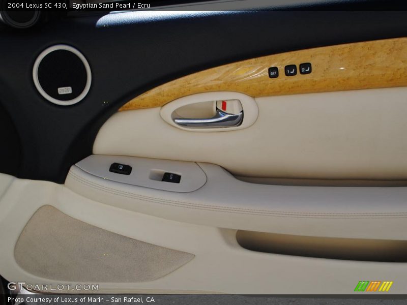Egyptian Sand Pearl / Ecru 2004 Lexus SC 430