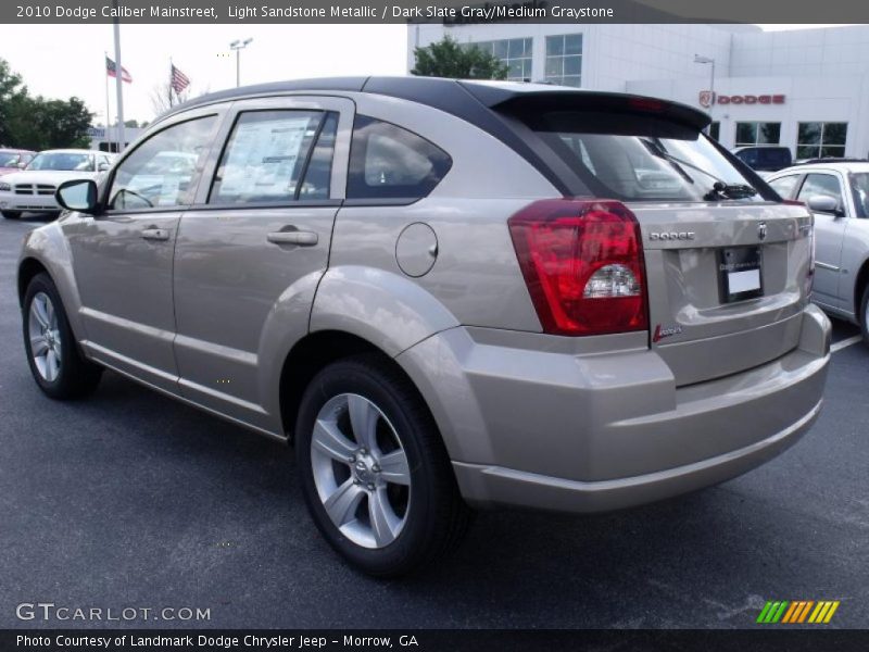 Light Sandstone Metallic / Dark Slate Gray/Medium Graystone 2010 Dodge Caliber Mainstreet