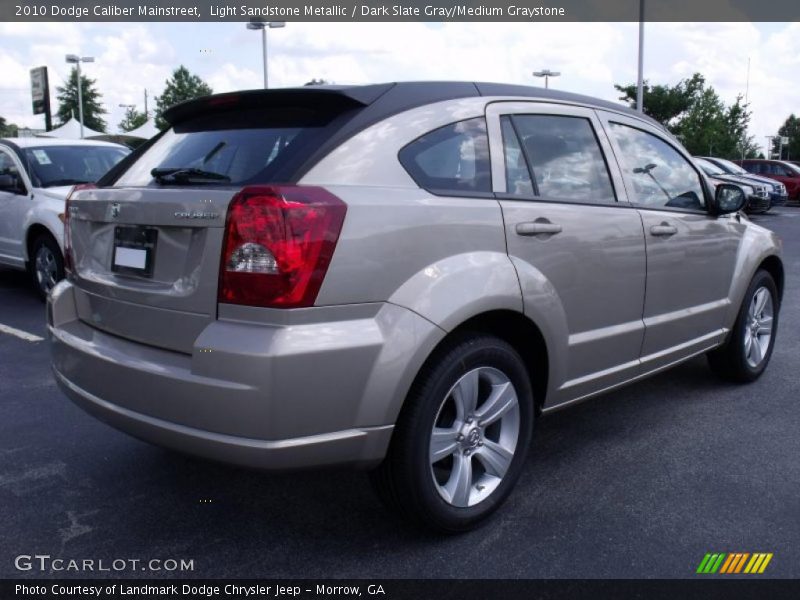Light Sandstone Metallic / Dark Slate Gray/Medium Graystone 2010 Dodge Caliber Mainstreet