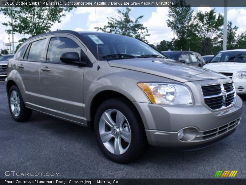 Light Sandstone Metallic / Dark Slate Gray/Medium Graystone 2010 Dodge Caliber Mainstreet