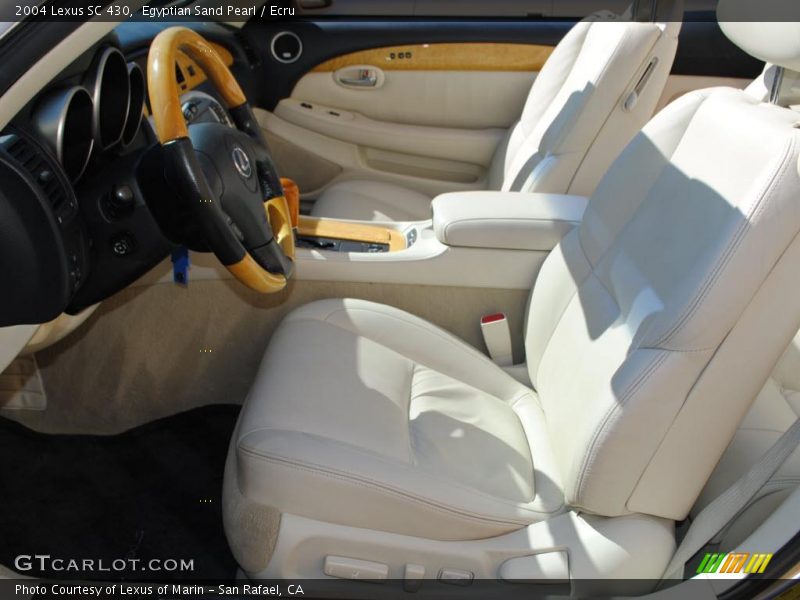 Egyptian Sand Pearl / Ecru 2004 Lexus SC 430