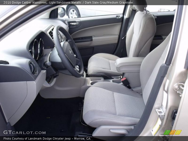 Light Sandstone Metallic / Dark Slate Gray/Medium Graystone 2010 Dodge Caliber Mainstreet