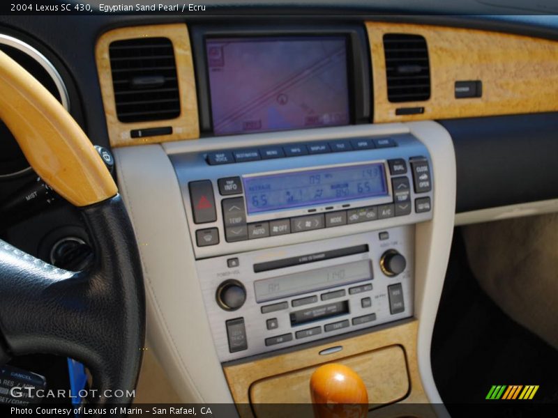 Egyptian Sand Pearl / Ecru 2004 Lexus SC 430